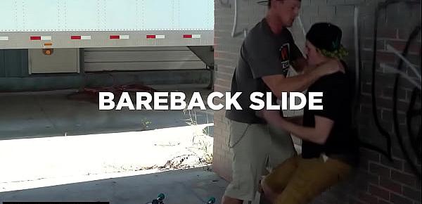  Bareback Slide Scene 1 featuring Jack Hunter and Pierce Paris - Trailer preview - BROMO